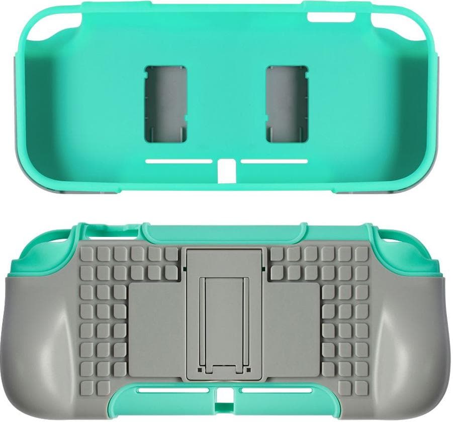 Защитный чехол MIMD (бирюзовый) + подставка для Nintendo Switch Lite