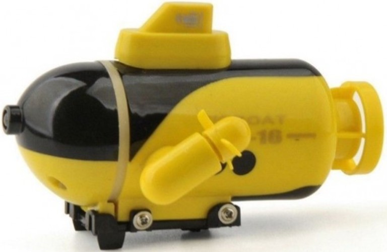 Радиоуправляемая модель Happy Cow Подводная лодка  PIGBOAT U-16 (жёлтая)