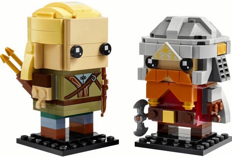 (EU) Конструктор LEGO Властелин колец: Леголас и Гимли (40751)