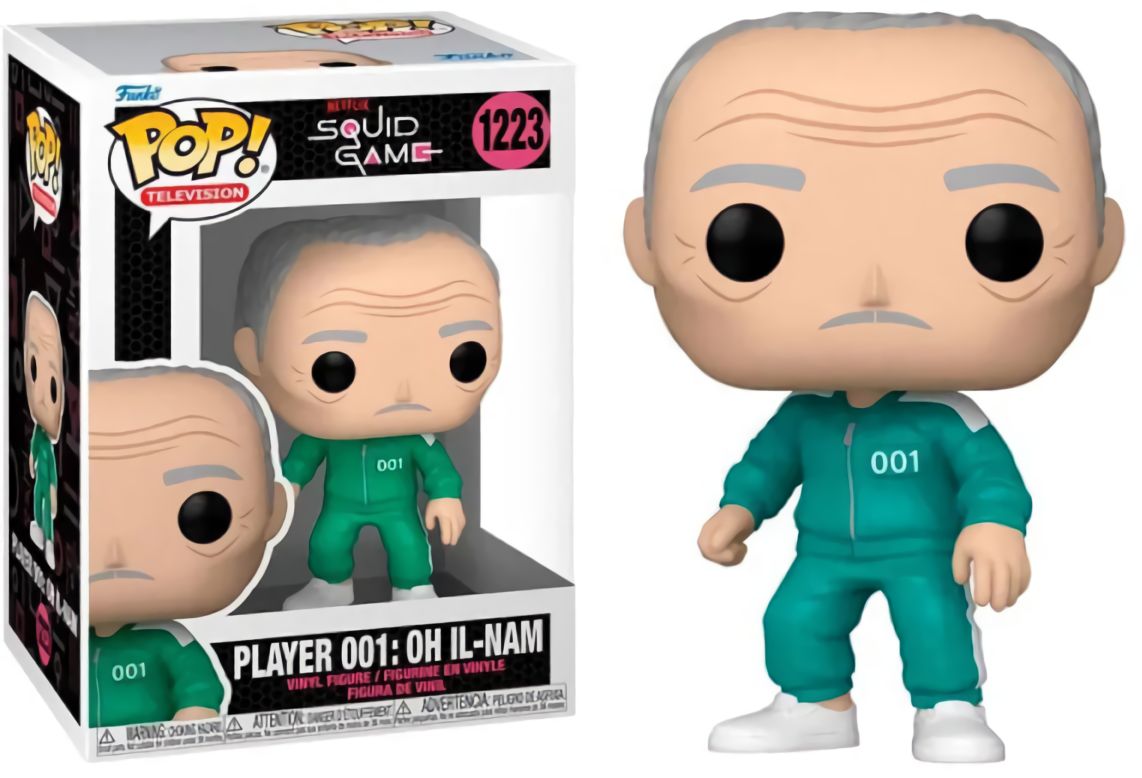 (EU) Фигурка Funko POP! Television: Player 001: Oh Il-nam (1223)