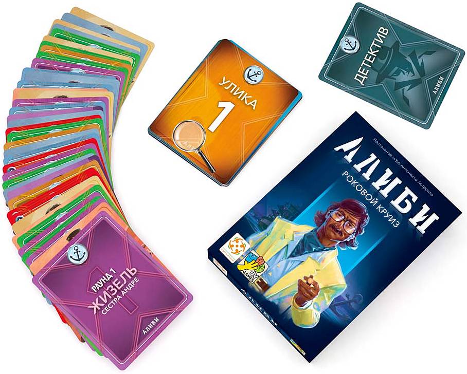 (EU) Настольная игра Стиль жизни Алиби. Роковой круиз