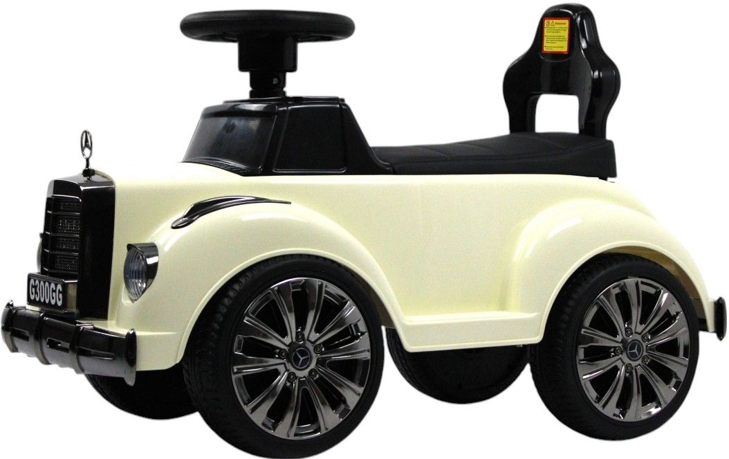 Детский толокар RiverToys Mercedes-AMG 300S (G300GG-WHITE) белый