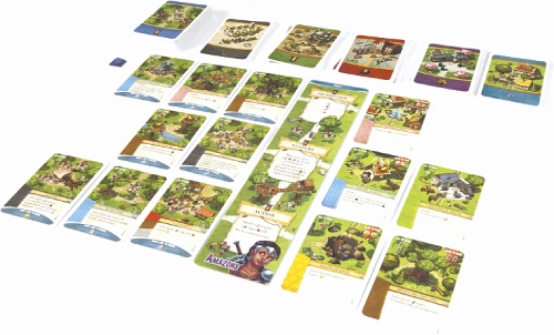 Настольная игра ZVEZDA Поселенцы: Амазонки (ZV-8984)