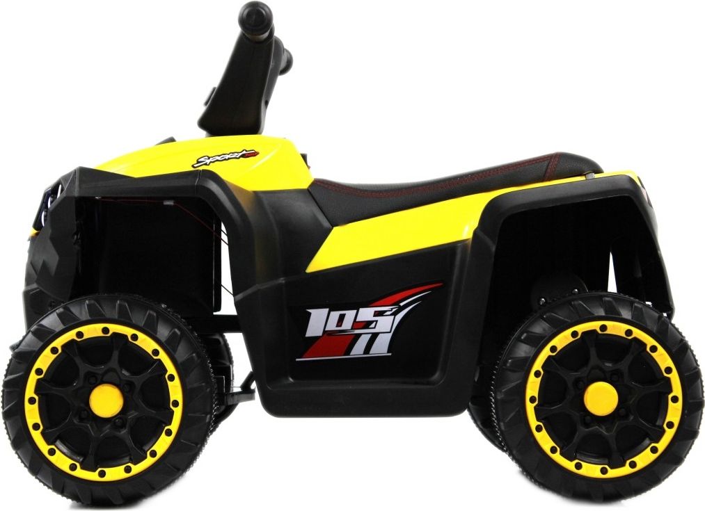 Детский электроквадроцикл RiverToys K004PX желтый