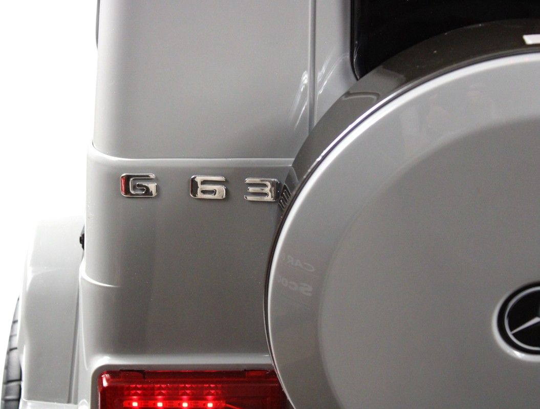 Детский электромобиль RiverToys Mercedes-AMG G63 (G111GG) 24V серый