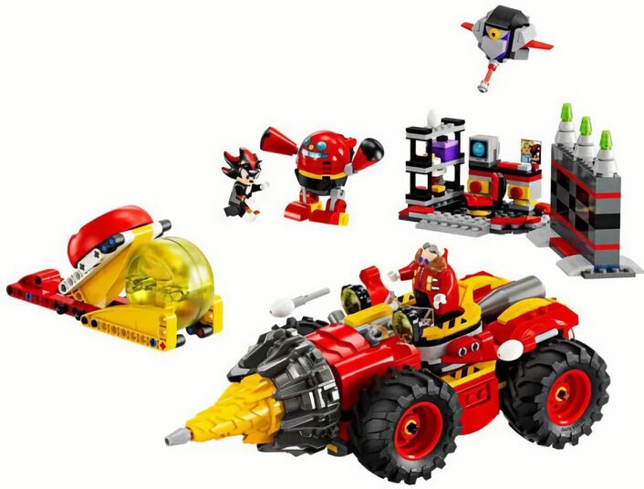 (EU) Конструктор LEGO Sonic Супер Соник против бурильщика (76999)