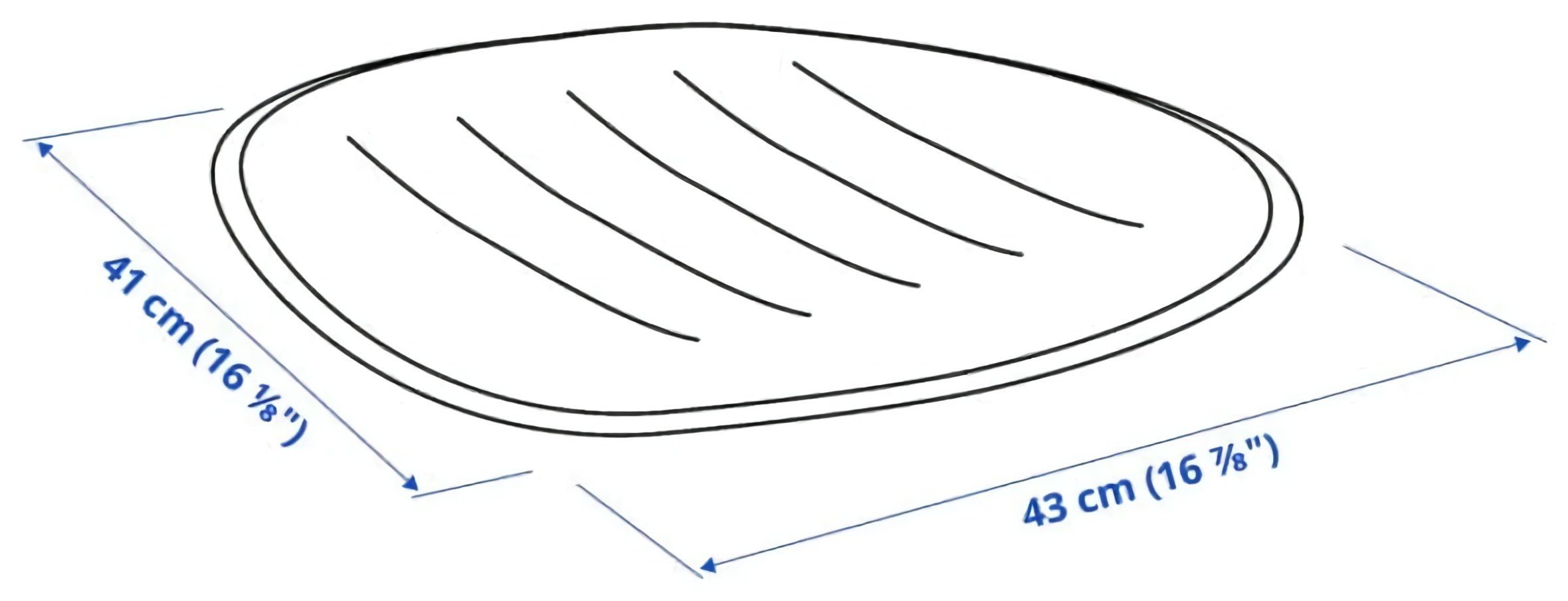(EU) Подушка на стул IKEA PYNTEN, Чёрная