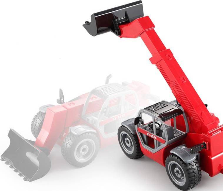 Радиоуправляемая модель Double Eagle экскаватор-погрузчик (1к16) (E575-003)