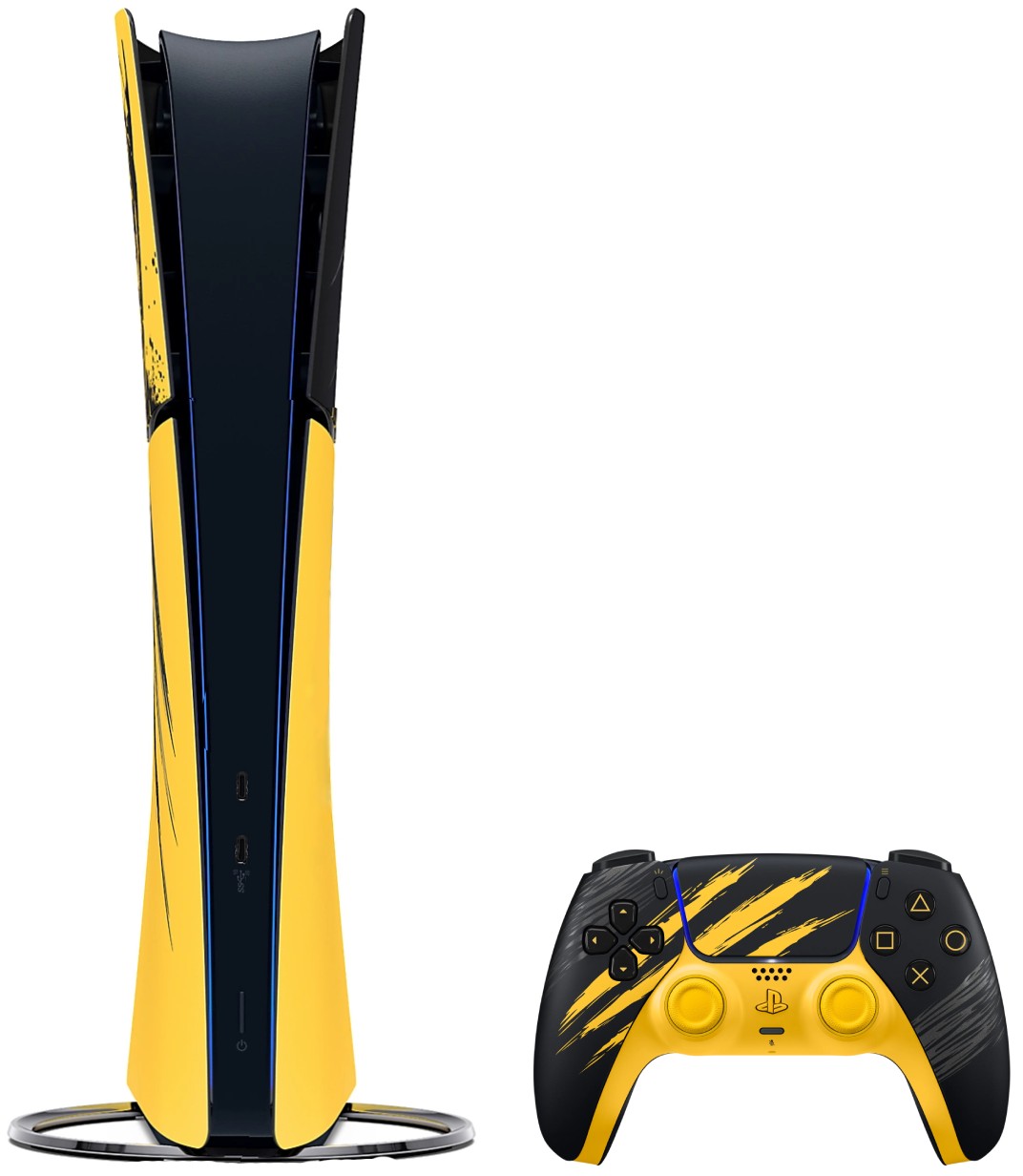 Игровая приставка Sony PlayStation 5 Slim Marvel's Wolverine Battle Yellow Limited Edition