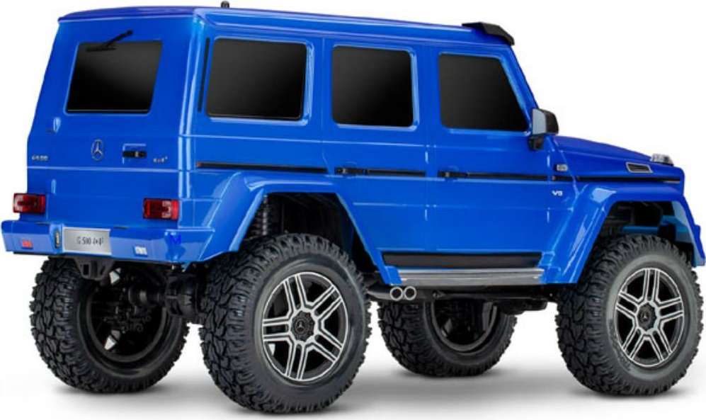 Радиоуправляемая модель краулер Traxxas TRX-4 Mercedes G 500 4WD 1к10 + кузов Black (TRA82096-4-BODYY)