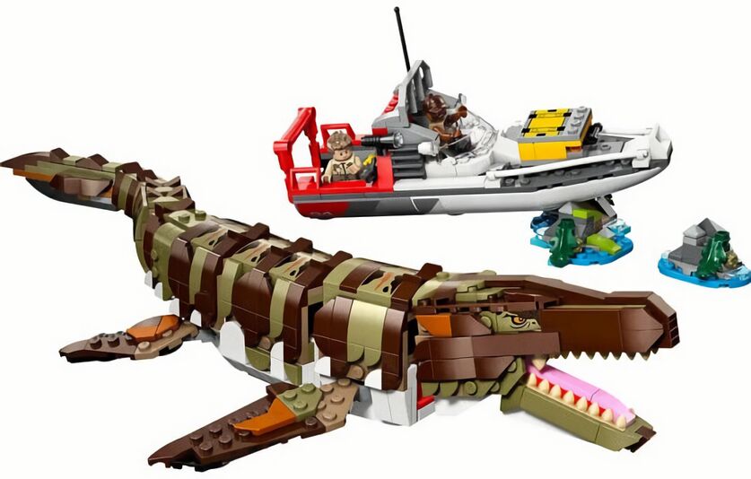 (EU) Конструктор LEGO Jurassic World Погоня за Мозазавром (76974)