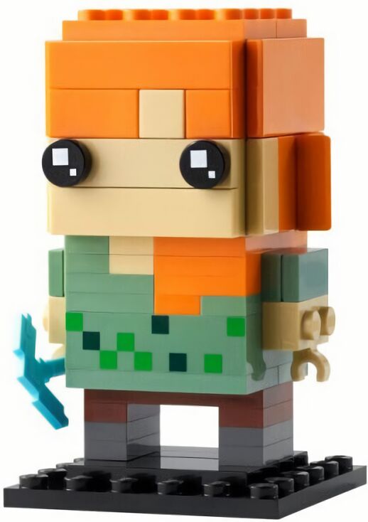 (EU) Конструктор LEGO Brick Headz Майнкрафт: Алекс (40624)