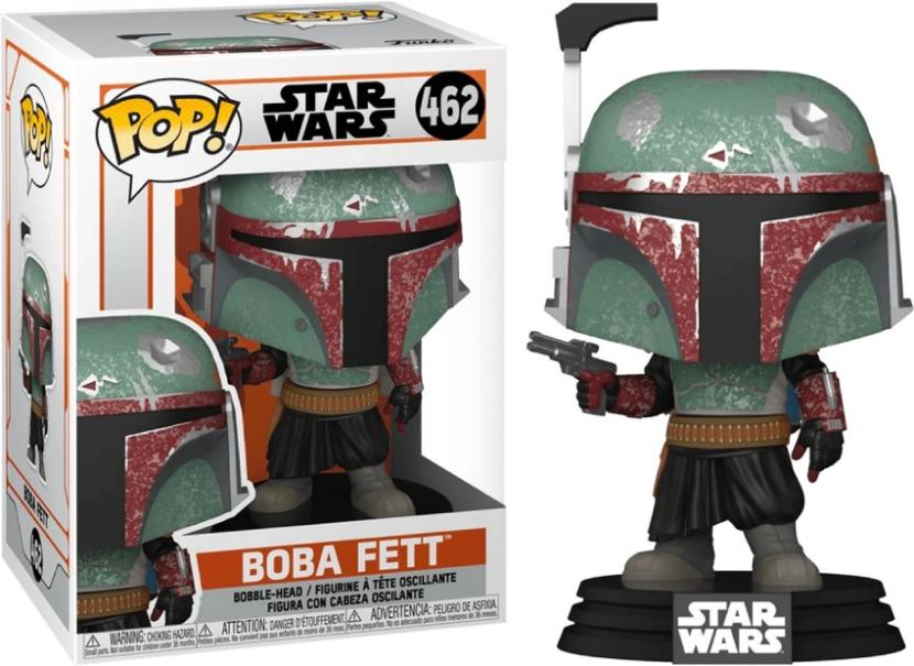 Фигурка Funko POP! Bobble: Star Wars: Mandalorian: Boba Fett (54524)