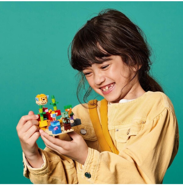 (EU) Конструктор LEGO Minecraft Коралловый риф (21164)