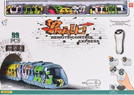 Железная дорога Поезд экспресс с пультом управления CS toys 616 см 2817Y