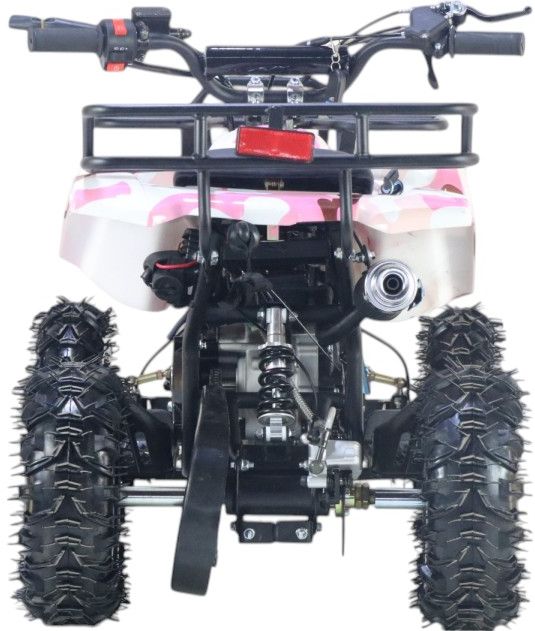 Детский квадроцикл RiverToys (TIGER-PINK-CAMOUFLAGE) розовый камуфляж