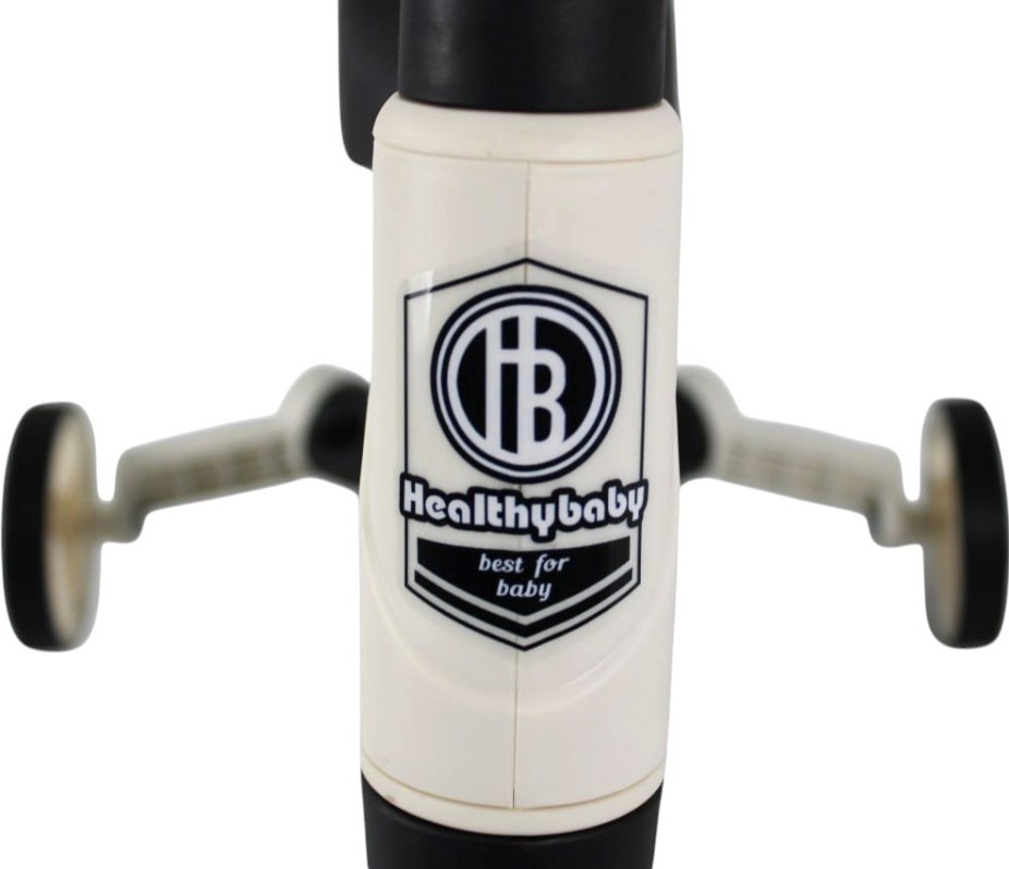 Детский беговел-велосипед RiverToys (HB-318) (черный)