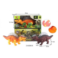 Динозавр на бат. свет+звук, ходит, цвет в ассорт. KQX-66 в кор. в кор.168шт 2102B018