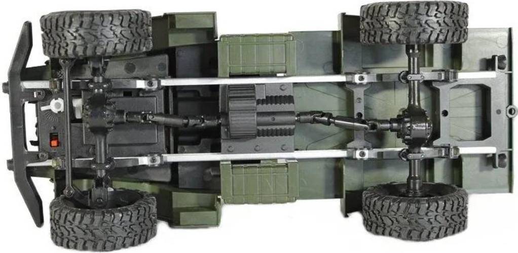 Радиоуправляемая модель MN Model военный грузовик MN-35C 4WD (1к16) камуфляж (MN-35C)