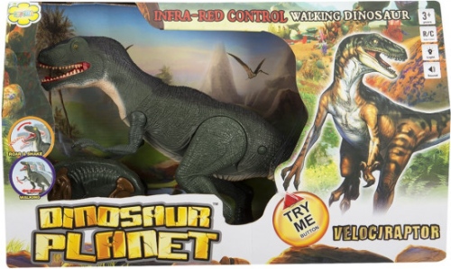 Радиоуправляемый робот Dinosaurs'Island Toys динозавр Велоцираптор (RS6134)