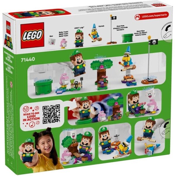 (EU) Конструктор LEGO Super Mario Приключения с интерактивными (71440)