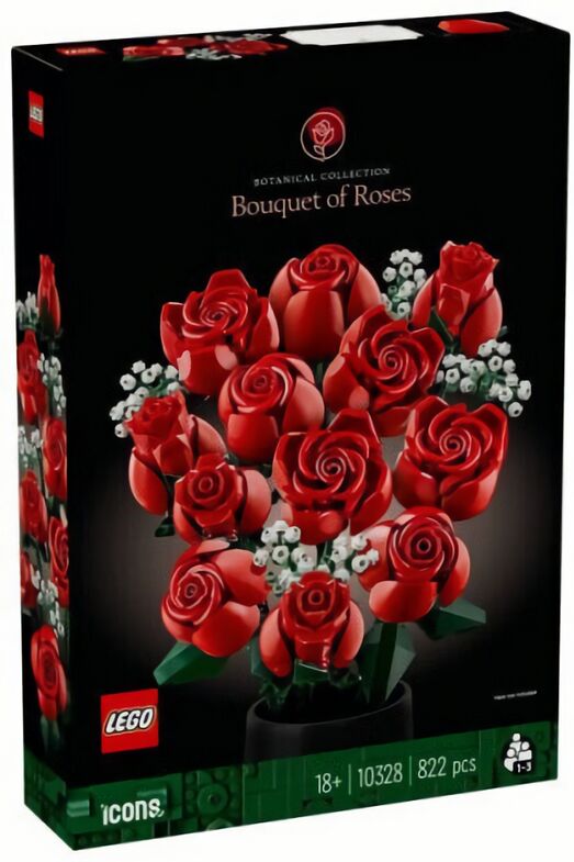 (EU) Конструктор LEGO Icons Букет роз (10328)