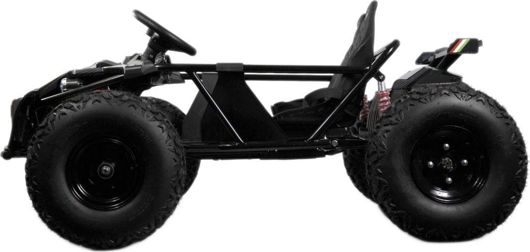 Детский электромобиль RiverToys A999AA черный карбон