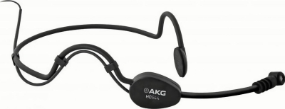 (EU) Головной конденсаторный микрофон AKG HC644MD, кардиоида, чёрный, MicroDot