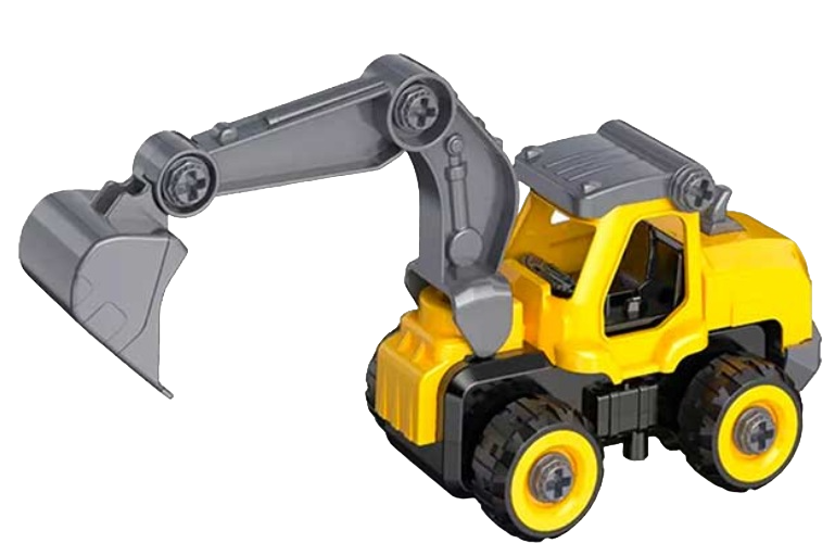 Радиоуправляемый экскаватор Double Eagle E751-003, разборный с отверткой