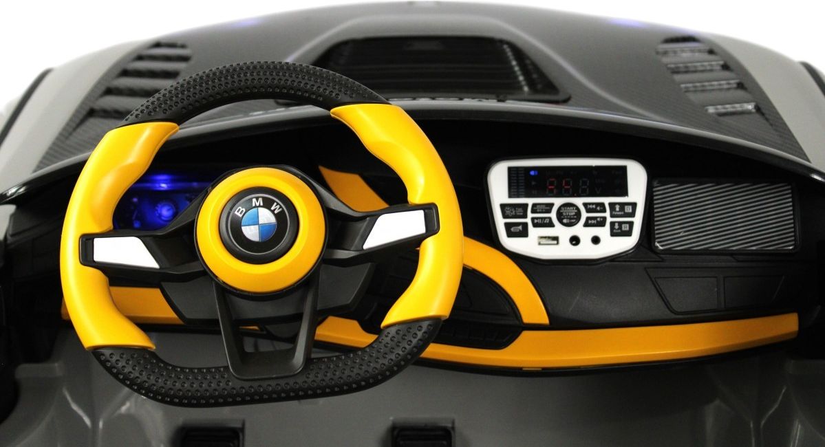 Детский электромобиль RiverToys (G007GG-GREY) серый