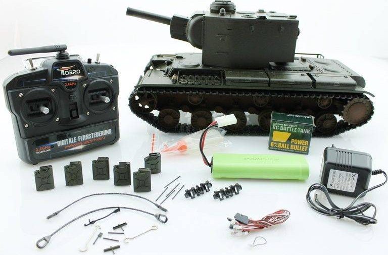 Радиоуправляемый танк КВ-2 1к16, СССР (TR1112438786)