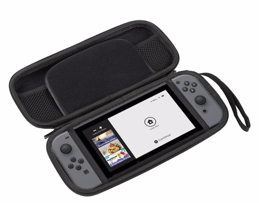 Защитный кейс GameWill для Nintendo Switch (чёрный)