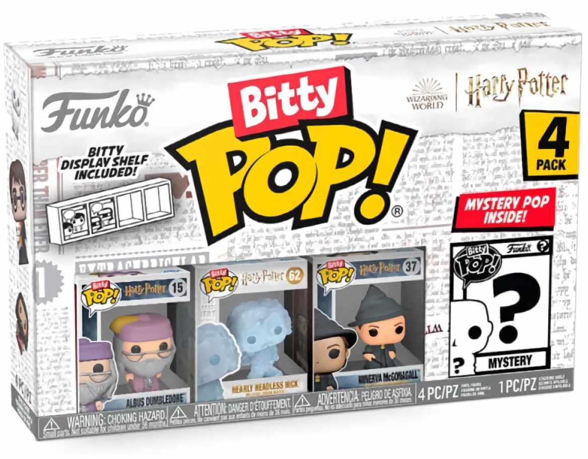 (EU) Фигурка Funko POP! Bitty POP! Harry Potter: Albus Dumbledore 4-Pack (71317)