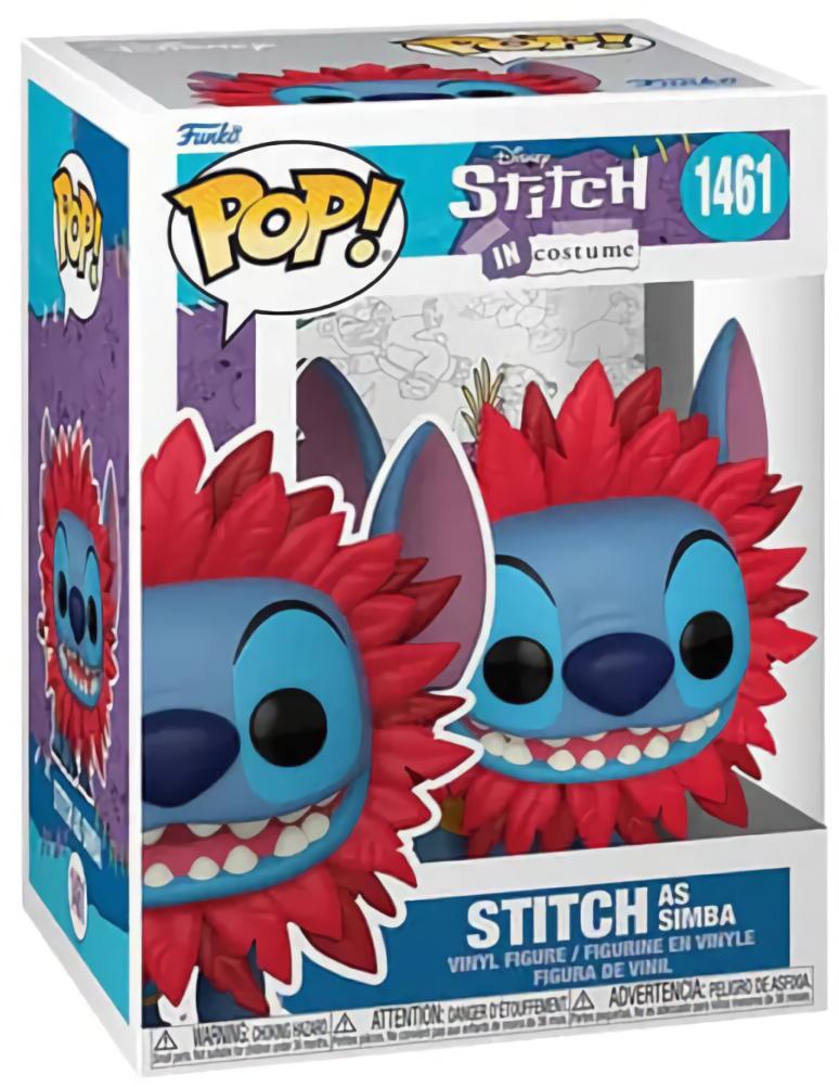 (EU) Фигурка Funko POP! Disney Lilo & Stitch in Costume: Stitch as Simba (1461)