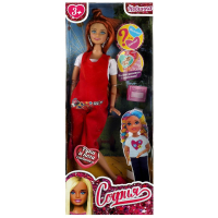 Кукла 29 см София беременная, руки и ноги сгиб, акс, кор КАРАПУЗ в кор.24шт 66001B1-SET6-S-BB