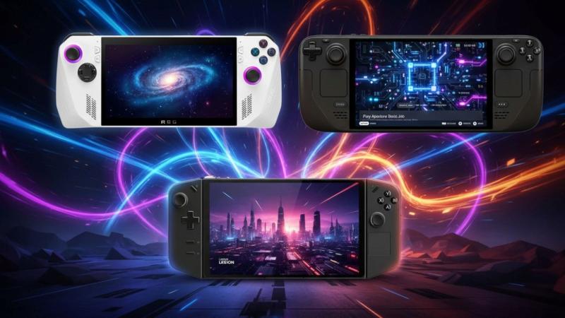 Steam Deck vs ROG Ally vs Legion Go — что выбрать в 2025?