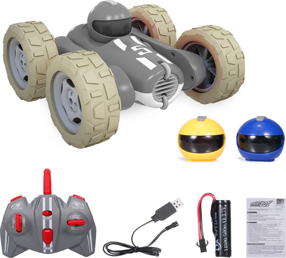 Радиоуправляемая модель ZhengGuang машинка-перевертыш UD2210A в ретро стиле (1к24) 4WD Gray (UD2210A-GRAY)