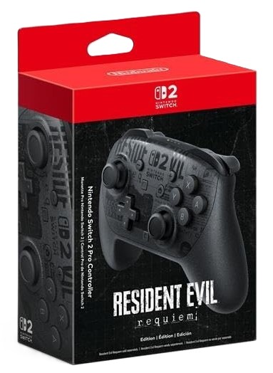 Геймпад Nintendo Switch 2 Pro Controller Resident Evil Requiem Edition