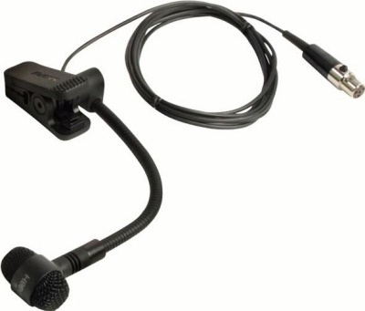 (EU) Инструментальный микрофон Shure PGA98H-TQG, конденсаторный кардиоидный для духовых, TQG