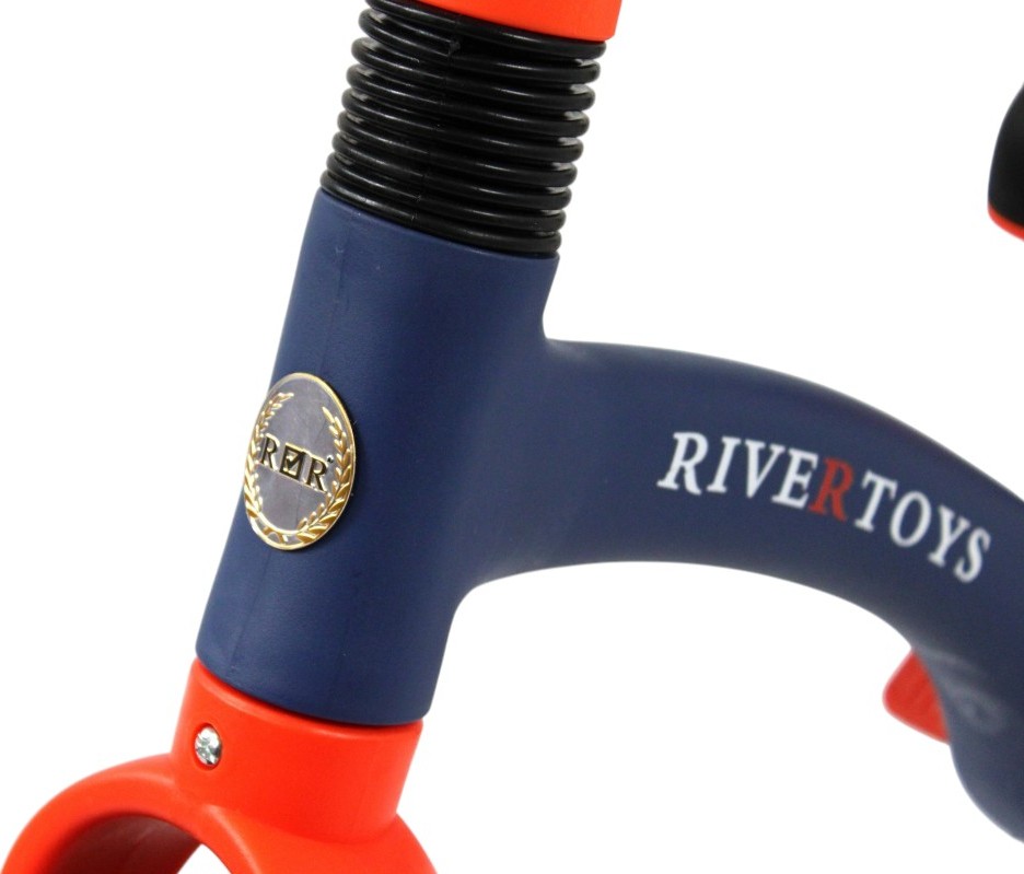Детский беговел RiverToys (HB-001) (синий)