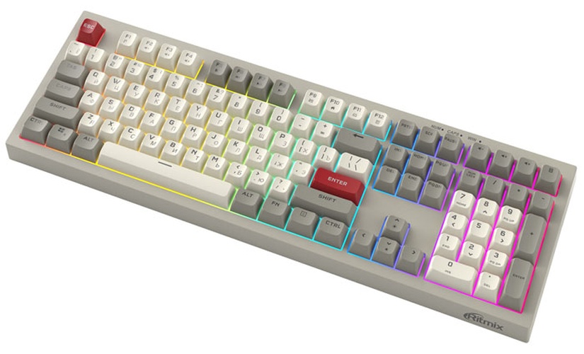 Клавиатура Ritmix RKB-508BL, Серая
