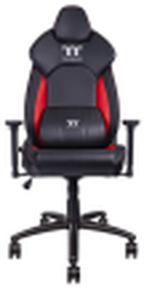 (EU) Игровое кресло Thermaltake, 132403466, Красное/Чёрное