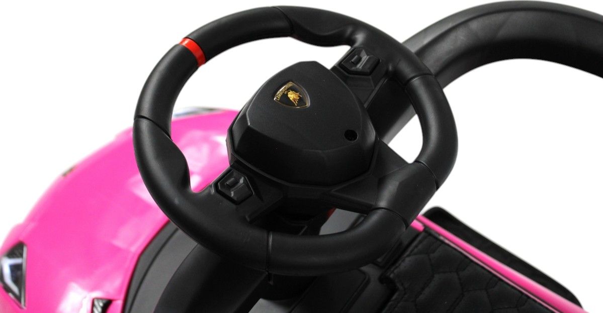 Детский толокар RiverToys (M555MM-H-PINK) розовый