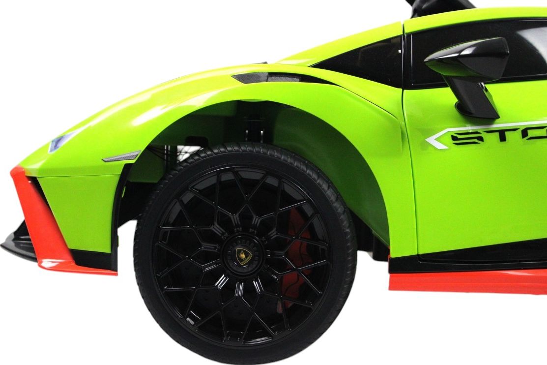 Детский электромобиль RiverToys Lamborghini Huracán STO (E888EE-GREEN) зеленый