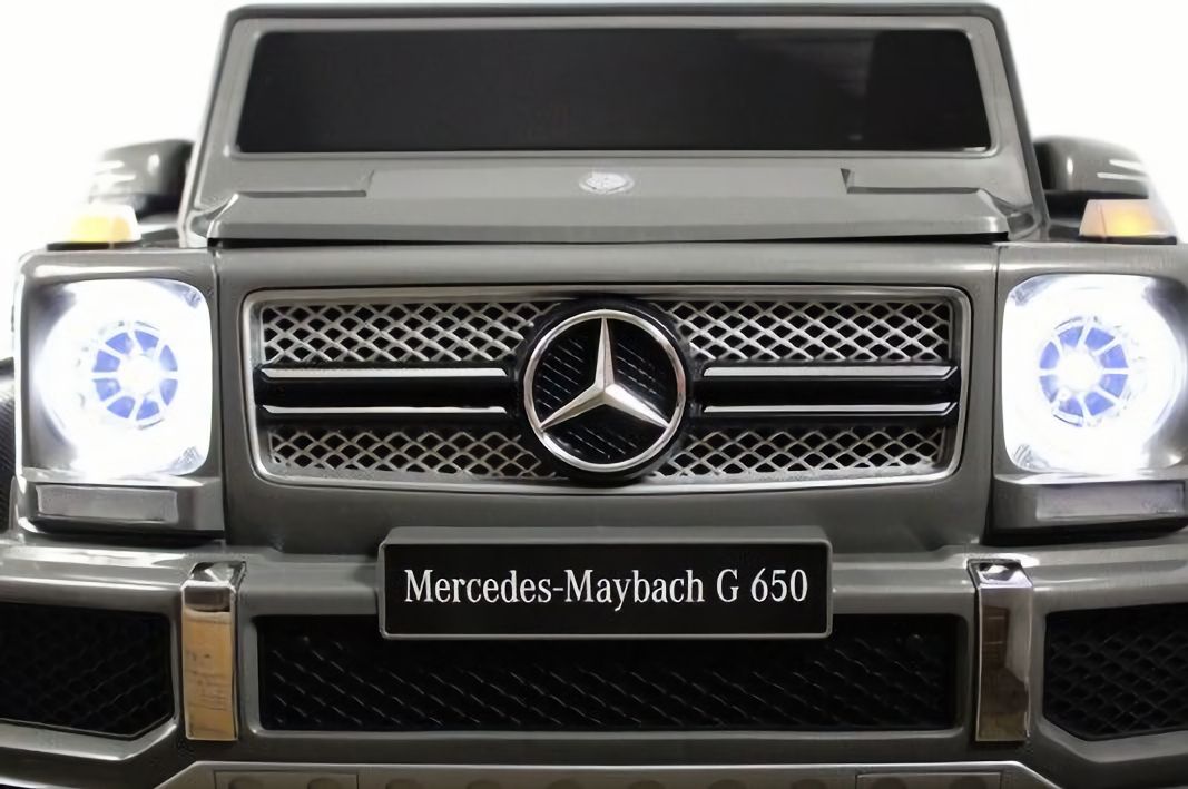 Детский электромобиль Mercedes-Maybach G650 Landaulet (M999MM) серый