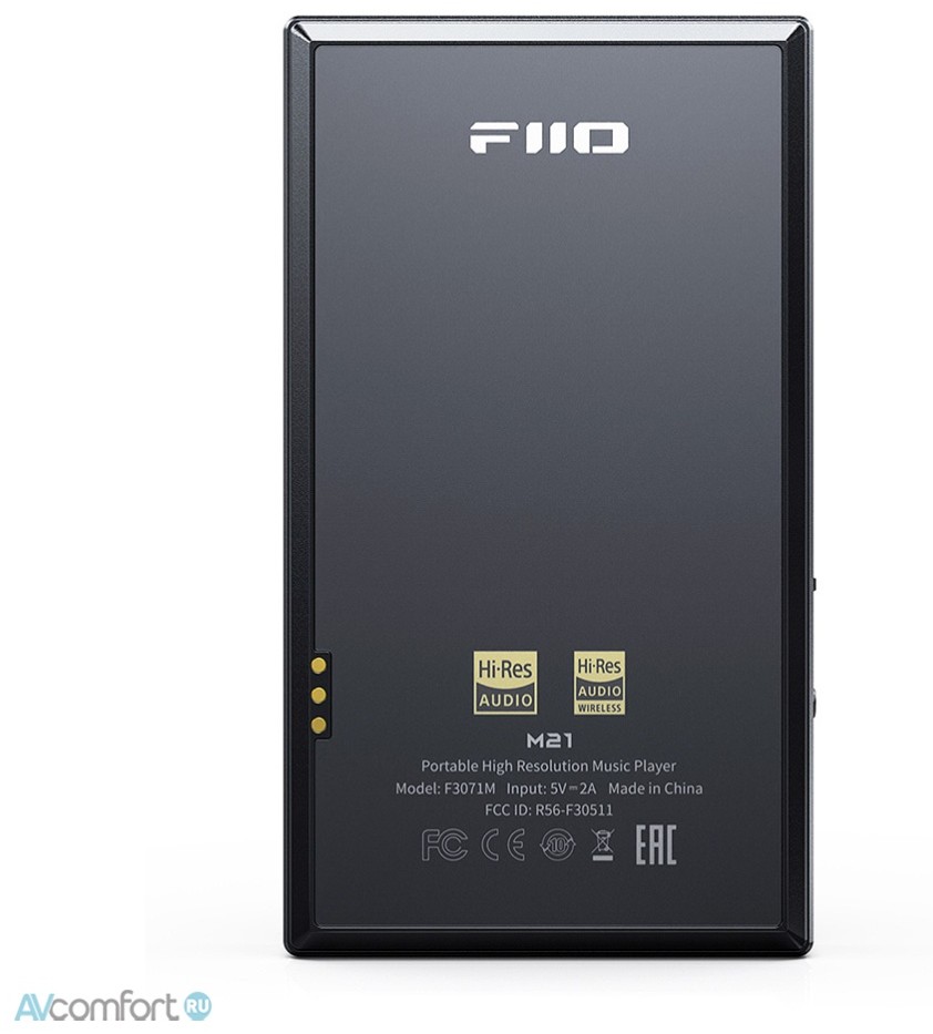 Портативный аудиоплеер FIIO M21 (F3071M), Чёрный