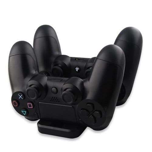 Sony PlayStation 4 Slim (1TB) (PS4, CUH-2218B) + 2-й геймпад + зарядная станция + стенд