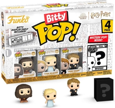 (EU) Фигурка Funko POP! Harry Potter: Hagrid, Fleur Delacour, Cedric Diggory (4-pack) (83657).