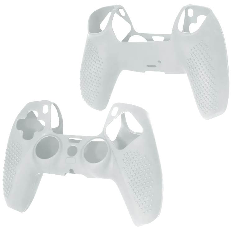 Силиконовый чехол для геймпада Sony DualSense PS5 Silicon Case for Controller White IV-P5227 OIVO