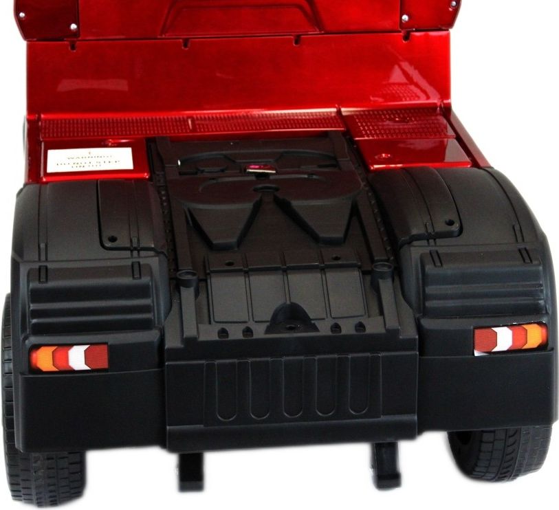 Детский электромобиль RiverToys Mercedes-Benz Actros 4WD (HL358) вишневый глянец